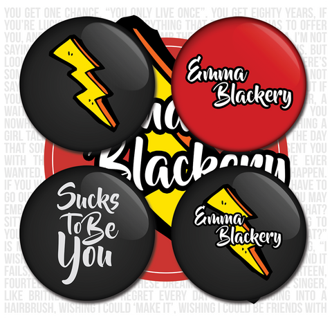 EMMA BLACKERY BADGE SET