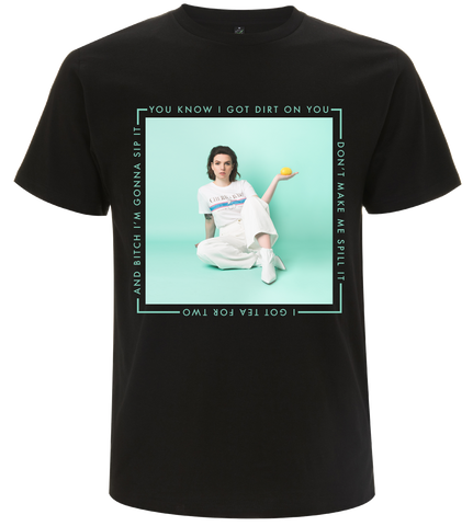 DIRT SINGLE ARTWORK BLACK T-SHIRT - Medium & XL only